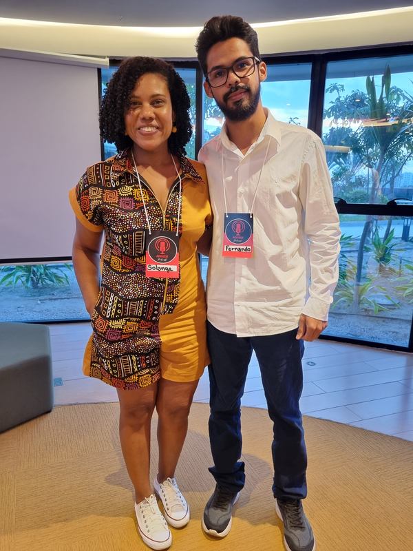 Bastidores do trabalho de Fernando