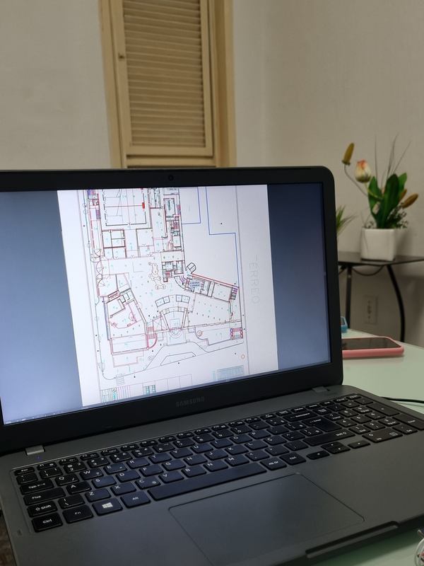 Bastidores do trabalho de Fernando