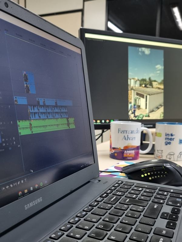 Bastidores do trabalho de Fernando