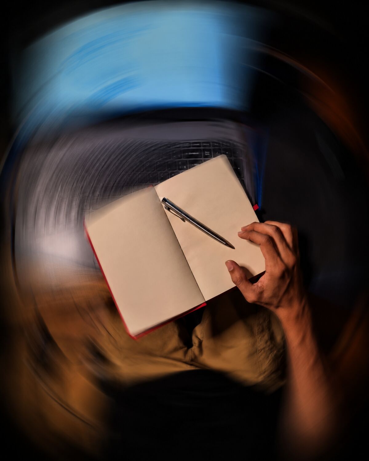 Caderno de rascunhos e ideação